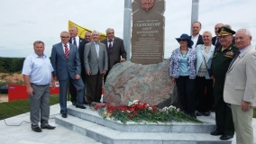 14 июля 2017 года состоялось открытие памятного знака «Аллея партизанской славы» - 12
